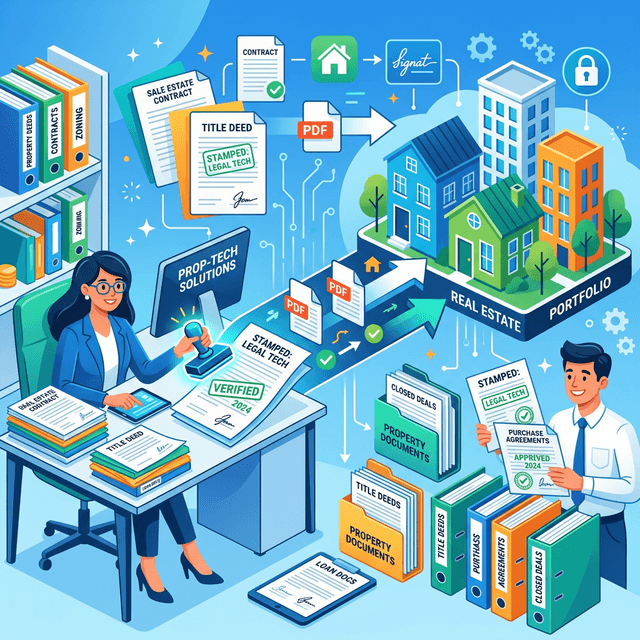 Real Estate Bates Numbering: Transaction Document Management